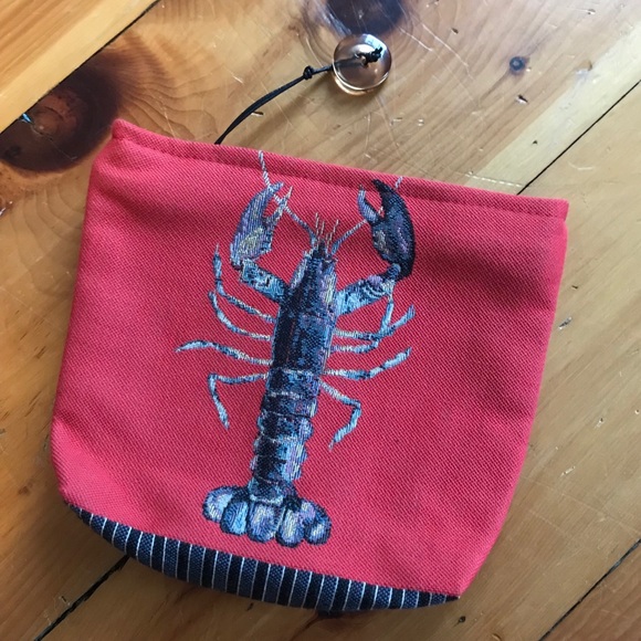 Iosis Handbags - NWOT Iosis Paris Lobster Zippered Clutch